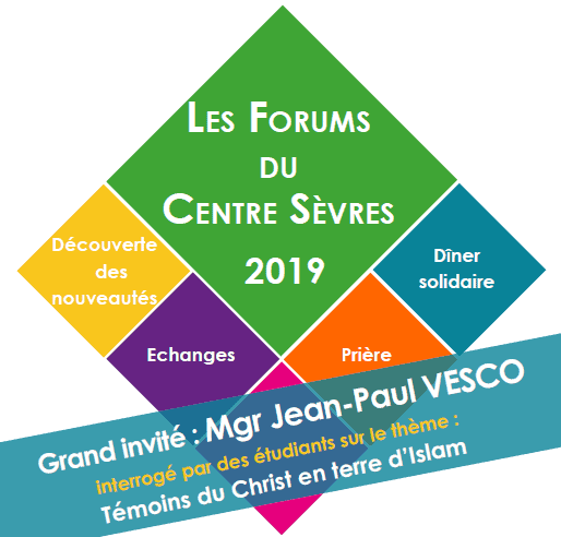 Mgr Jean-Paul Vesco aux FORUMS du Centre Sèvres 2019