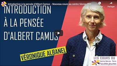 Video V Albanel La pensée d'Albert Camus - juin 2020