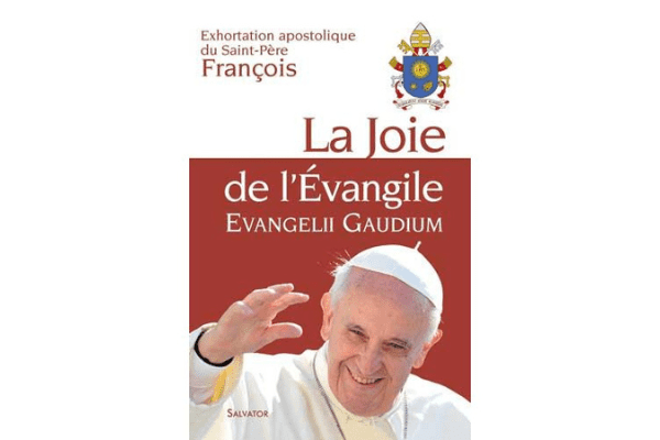 Couverture de l'encyclique Evangelii Gaudium, éditions Salvator